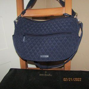 Vera Bradley Navy On The Go Crossbody Bag